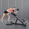 WAHHWF Foldable Roman Chair Hyperextension Bench for Home Gym, Heavy Duty Adjustable Back Extension Exercise Equipment for Abdominal Workout Exercise view 2