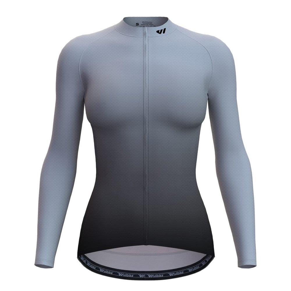 Wulibike Bike Jersey Womens Cycling Jersey Long Sleeve Shirts for Bicycle for Women