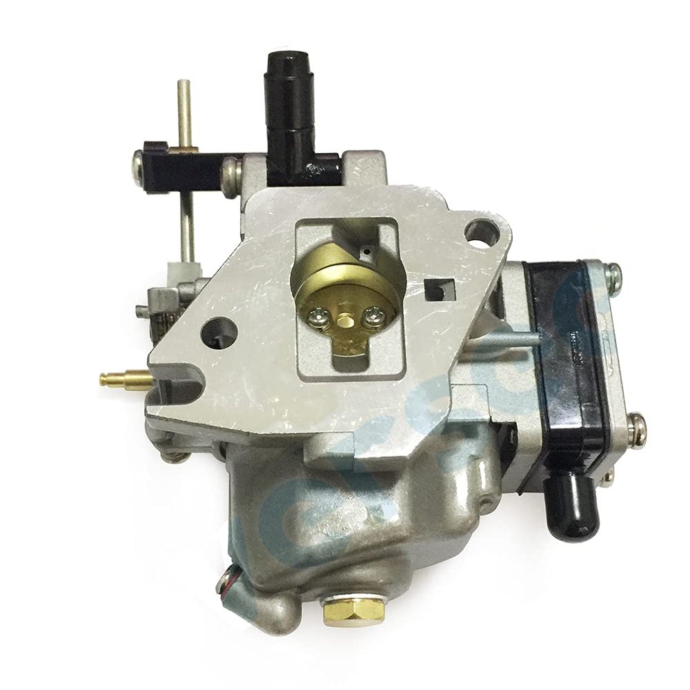 OVERSEE 684-14301 Carburetor for Yamaha Outboard Motor 9.9HP 15HP 2T Old Model 6E8-14301-00, 684-14301-03, 6E8-14301