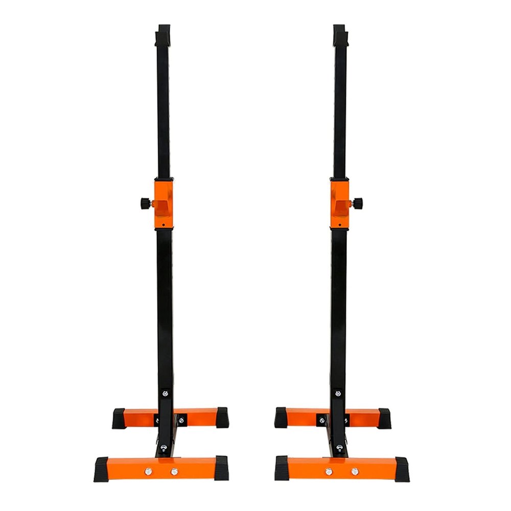 Adjustable Squat Barbell Rack, Split Bench Press Stand Barbell Rack, Home Strength Training Fitness Equipment, Load 200 Kg