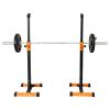 Adjustable Squat Barbell Rack, Split Bench Press Stand Barbell Rack, Home Strength Training Fitness Equipment, Load 200 Kg view 3