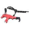 AMEYXGS Archery Release Aids 3/4 Fingers Automatic Compound Bow Release Trigger Thumb Release for Compound Bow Accessory (Red) view 2