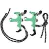 AMEYXGS Archery Release Aids 3/4 Fingers Automatic Compound Bow Release Trigger Thumb Release for Compound Bow Accessory (Green) view 1