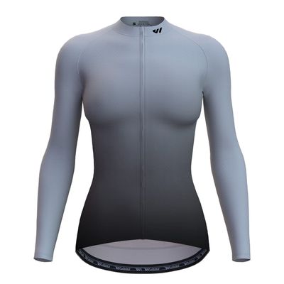 Wulibike Women Biking Jersey Women's Long Sleeve Cycling Jersey Womens Road Bike Jersey