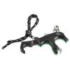 ZSHJGJR Archery Compound Bow Accessories Bow Release Aids 3 and 4 Finger Adjustable Grip Spread Handheld Thumb Bow Release Tool Aluminum Trigger for Hunting Archery Accessories (Green) view 4
