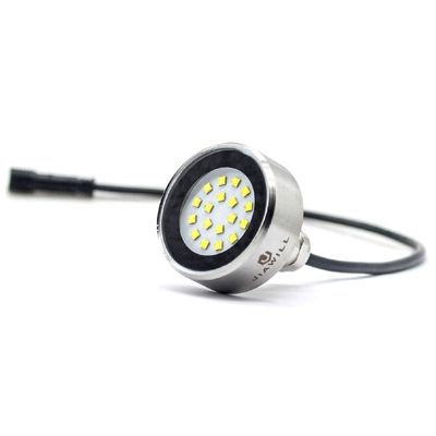 Jiawill Boat Drain Plug Light Smart Control System Use Out of Water DC 9~32V 316L Stainless Steel