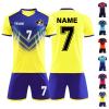 Custom SoccerJerseys for Men Women - Personalized Football Team Training Uniform - Any Name Number Logo Image - Breathable Futbol Jersey Athletic Suit Yellow view 1