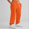 AUTOMET Women's Cinch Bottom Sweatpants Athletic Joggers Lounge Pants with Pockets Orange XXL view 4
