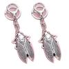 lotjewelry 2Pcs Cicadas Insect Key Ring Animal Key Chains view 1