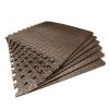 XQKXHZ Exercise Mat with EVA Foam Interlocking Tiles for Home Gym Protecting Floor, Puzzle Interlocking Exercise Foam Mats/Tiles for Home, Garage, Babies Playroom, 60 x 60 x 1cm, Brown,12pcs view 1