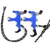 AMEYXGS Archery Release Aids 3/4 Fingers Automatic Compound Bow Release Trigger Thumb Release for Compound Bow Accessory (Blue) view 1