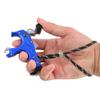 AMEYXGS Archery Release Aids 3/4 Fingers Automatic Compound Bow Release Trigger Thumb Release for Compound Bow Accessory (Blue) view 2