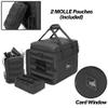 samdew Patrol Bag Law Enforcement, Duty Bag for Police Equipment with 2 Detachable MOLLE Pouches & Laptop Layer (up to 15.6"), Bailout Tactical Organizer for Car Front Seat, Black view 2