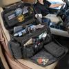 samdew Patrol Bag Law Enforcement, Duty Bag for Police Equipment with 2 Detachable MOLLE Pouches & Laptop Layer (up to 15.6"), Bailout Tactical Organizer for Car Front Seat, Black view 3