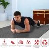 XQKXHZ Interlocking Exercise Foam Mats with Border  Interlocking Floor Mats for Gym Equipment  Eva Foam Interlocking Floor Tiles, 60 x 60 x 1cm/23.6 x 23.6 x 0.39Inch, Gray,6pcs view 4