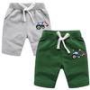 EISHOW 2-Pack Baby Boys Girls Shorts Basketball Soccer Funny Print Short Pants Soft Cotton Shorts with Drawstring Pockets view 1