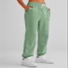 AUTOMET Women's Cinch Bottom Sweatpants Athletic Joggers Lounge Pants with Pockets Bean Green XXL view 4