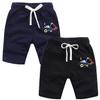 EISHOW 2-Pack Baby Boys Girls Shorts Basketball Soccer Funny Print Short Pants Soft Cotton Shorts with Drawstring Pockets view 1