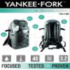YANKEE FORK - Submersible Backpack - Complete Waterproof Protection - 40 Liter Capacity - 3.2 lbs view 3