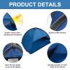 HACRAHO Beach Sun Shelter, Pop Up Portable Tent for Anti-UV Windproof Camping Picnic, Small Pets, Blue view 3