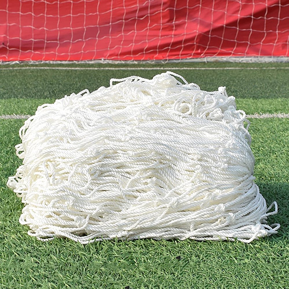 CSBH 4mm Heavy Duty Full Size Soccer Goal Net Replacement Set of 2, Soccer Net Durable Soccer Goal Nets Sports Replacement, Sports Economy Soccer Goal Net