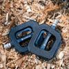 COGSTER Grid Bike Flat Pedals with Sandpaper Grip Surface and reflectors for MTB, Road Bikes, City Bikes, Touring Bikes, Folding Bikes view 2