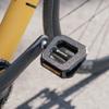 COGSTER Grid Bike Flat Pedals with Sandpaper Grip Surface and reflectors for MTB, Road Bikes, City Bikes, Touring Bikes, Folding Bikes view 3