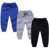 EISHOW 3-Pack Boys Sweatpants, Toddler Girls Cotton Elastic Jogger Pants Active Sports Leggings 1-12 Years Old Trousers view 1