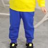 EISHOW 3-Pack Boys Sweatpants, Toddler Girls Cotton Elastic Jogger Pants Active Sports Leggings 1-12 Years Old Trousers view 3