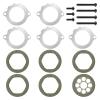 CartClan Golf Cart Brake Replacement Kit, Suitable for Yahama G29 Drive Carts Gas or Electric 2007-2014 Golf Carts OEM# JW1-G6345-00 JW1-G6336-00 JW1-G633H-00 JW1-G6158-00 JW1-G4189-00 view 1