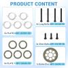 CartClan Golf Cart Brake Replacement Kit, Suitable for Yahama G29 Drive Carts Gas or Electric 2007-2014 Golf Carts OEM# JW1-G6345-00 JW1-G6336-00 JW1-G633H-00 JW1-G6158-00 JW1-G4189-00 view 4