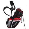 MacGregor Golf Hybrid Stand/Cart Golf Bag with 14 Way Divider, Black/Red view 1