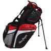 MacGregor Golf Hybrid Stand/Cart Golf Bag with 14 Way Divider, Black/Red view 3