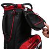 MacGregor Golf Hybrid Stand/Cart Golf Bag with 14 Way Divider, Black/Red view 4