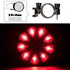 NCRD Bike Tail Light, Waterproof Ultra Bright Rechargeable Bike Light, Cycling Safety Back Taillight Accessories, Red High Intensity 3 Light Modes Bike Tail Lights Fits On Road/Mountain Bike view 3