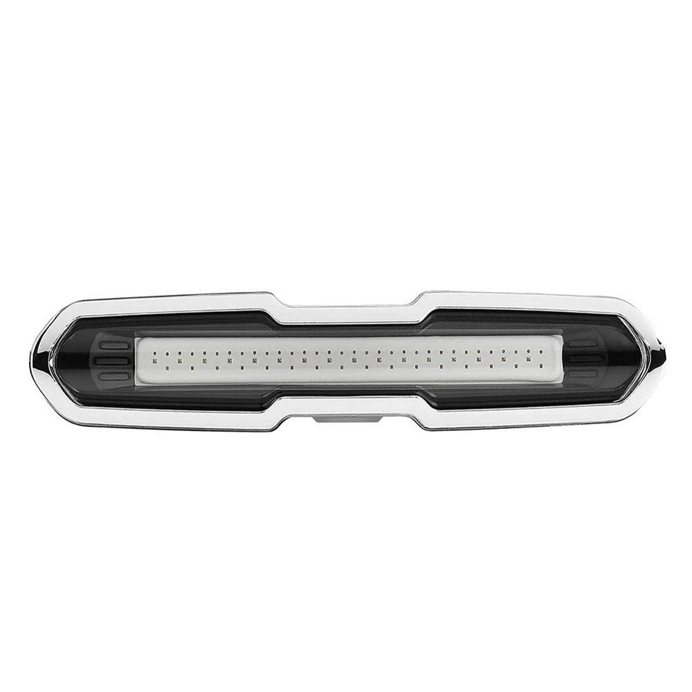 NCRD Bike Rear Tail Light USB Rechargeable Bicycle Taillight Ultra Bright Bicycle LED Safety Light Waterproof Cycling Taillight 5 Light Modes for Road Mountain Bike with Red + Blue