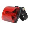 NCRD Bicycle Taillight, 7 Modes, Rear Bike Light, Red Bicycle Back Light Taillight Night Safety Riding Warning Lamp view 1