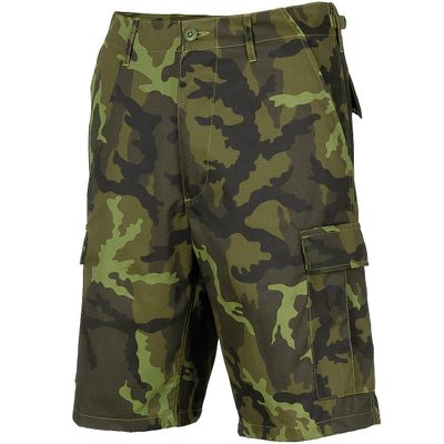 MFH Men's US BDU Bermuda Shorts Czech Woodland Size XL