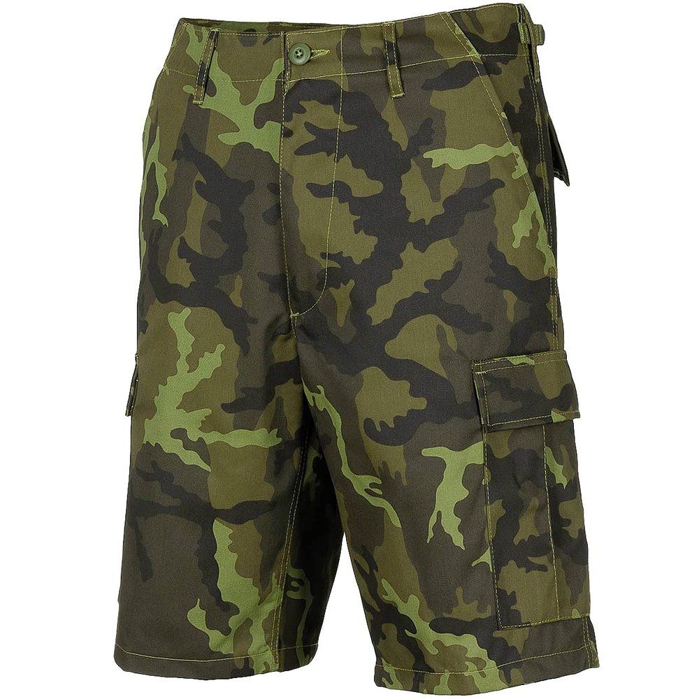 MFH Men's US BDU Bermuda Shorts Czech Woodland Size XL