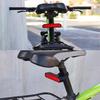 NCRD USB Rechargeable 100 Lumens LED Smart Bike Tail Light, Waterproof Bicycle Tail Light for Any Road Bikes, Intelligent Remote Control Steering Warning Light Night Riding Equipment Safety Light view 2