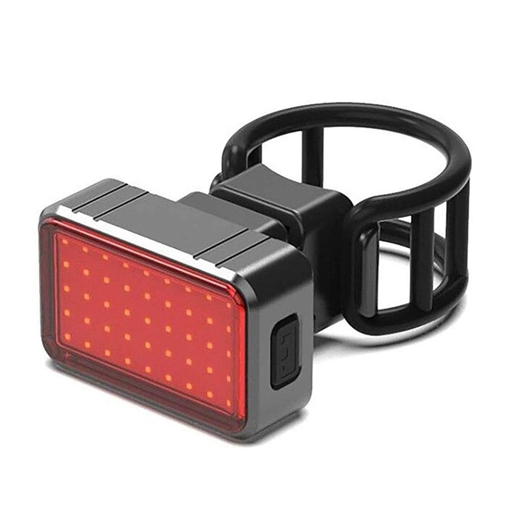 NCRD Bike Tail Light USB Rechargeable - 100 Lumens LED Bicycle Rear Light Easily Clips on as a Red Taillight for Optimum Cycling Safety, Flash Tail Rear Bicycle Lights