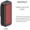 NCRD Bike Tail Light USB Rechargeable - 100 Lumens LED Bicycle Rear Light Easily Clips on as a Red Taillight for Optimum Cycling Safety, Flash Tail Rear Bicycle Lights view 3