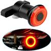 NCRD Bike Tail Light: Rear Bicycle Flashlight Ultra Bright Back Brake Light 100 Lumen Strobe USB Rechargeable Safety Red Led Taillight Waterproof Road Cycling Lights view 4