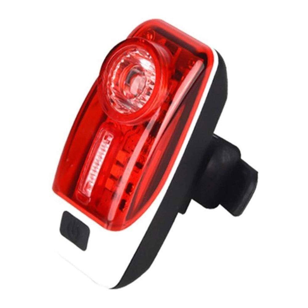 NCRD Bike Tail Light USB Rechargeable - LED Bicycle Rear Light Easily Clips on as a Red Taillight for Optimum Cycling Safety, Night Riding Road Bike Warning Equipment Riding Tail Light