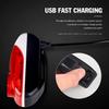 NCRD Bike Tail Light USB Rechargeable - LED Bicycle Rear Light Easily Clips on as a Red Taillight for Optimum Cycling Safety, Night Riding Road Bike Warning Equipment Riding Tail Light view 4
