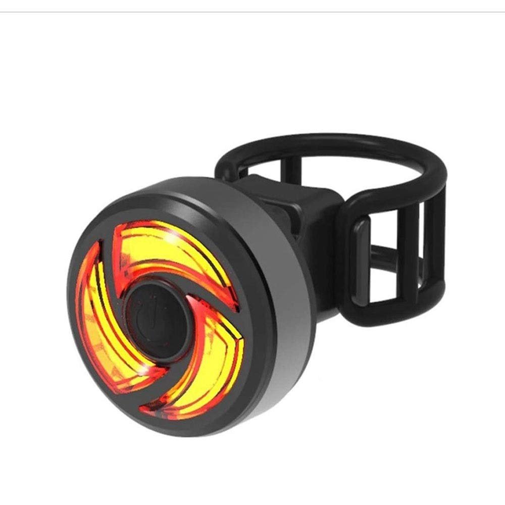 NCRD USB Rechargeable LED Bike Tail Light, Bright Bicycle Rear Safety Flashlight, 3 Light Mode Options, Red High Intensity Led Accessories