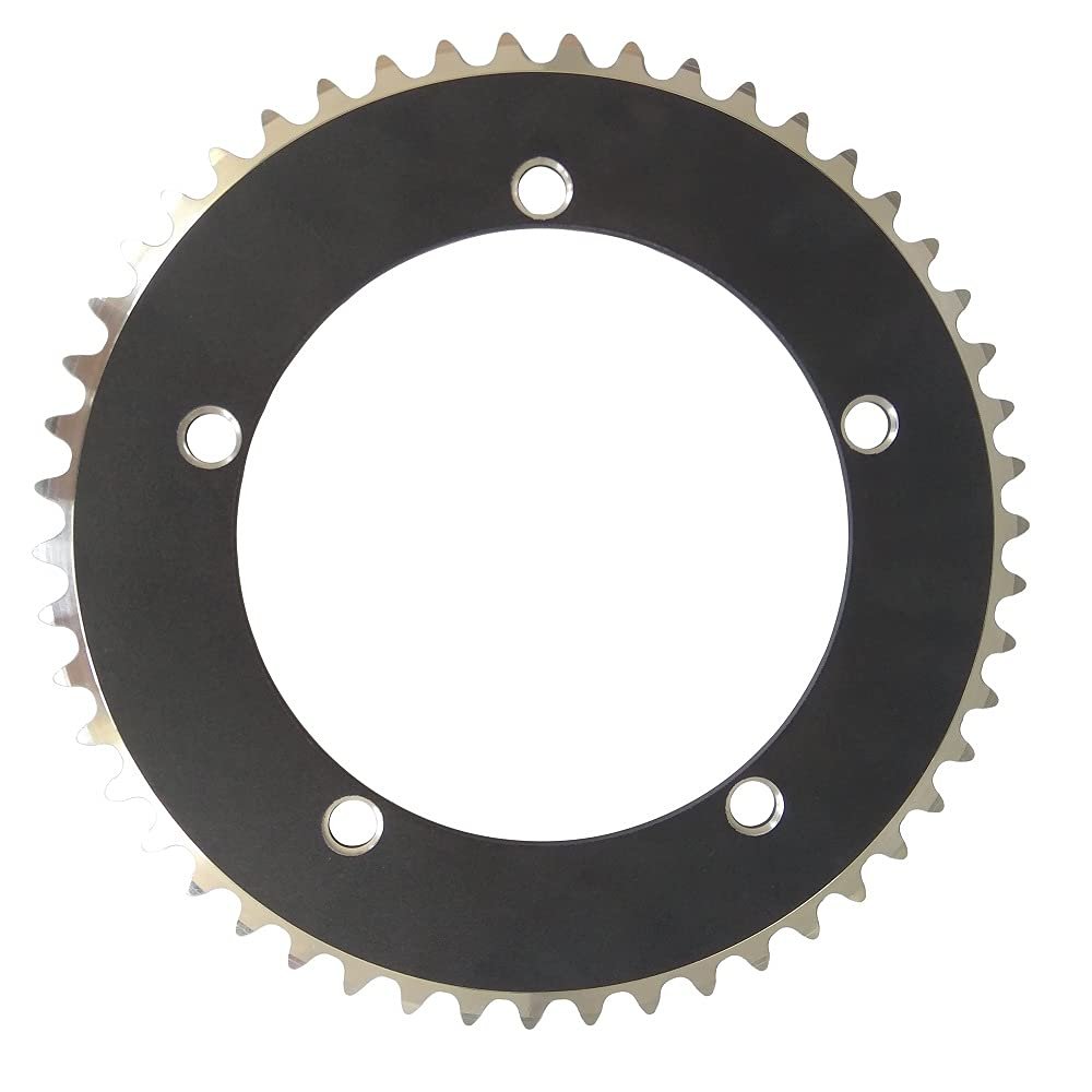 Fixed Gear Track Bike Chainring 144 BCD Bicycle Chain Wheel 44T 46T 48T 49T 50T 51T 52T 53T Single Speed Aluminum Alloy48T