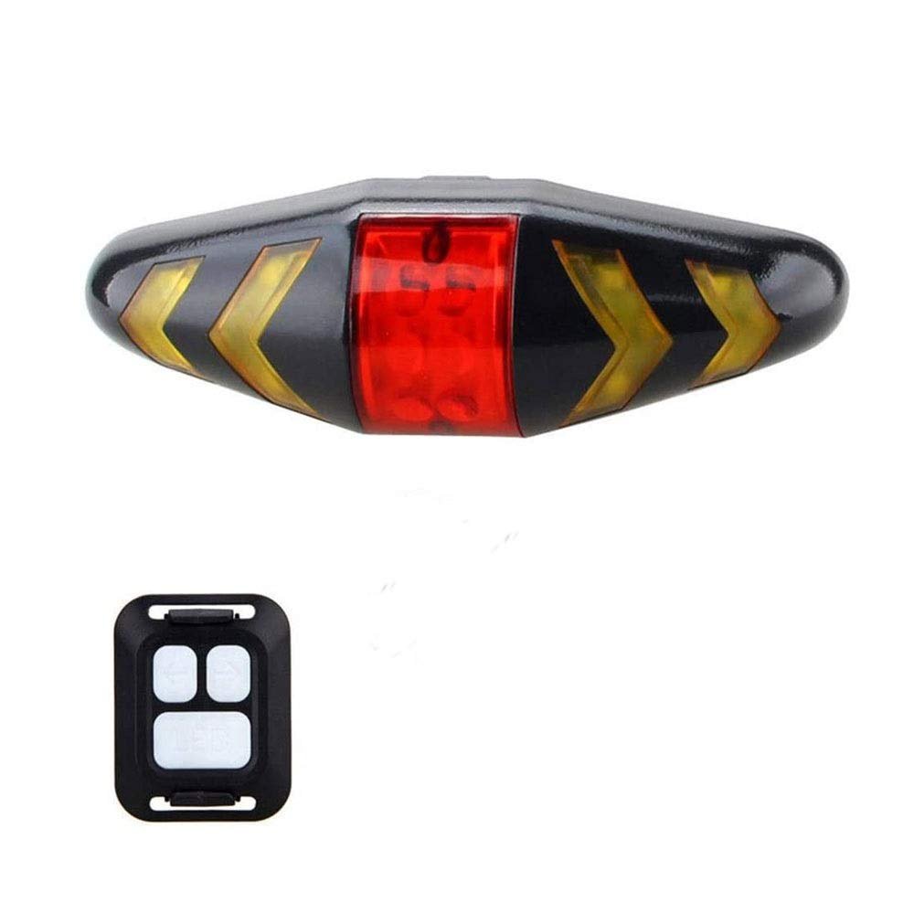 NCRD USB Rechargeable Bike Tail Light, Ultra Bright Bicycle LED Taillight Waterproof with 9 Modes Cycling Safety Rear Flashlight Long Runtime