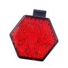 NCRD LED USB Rechargeable Bike Tail Light | Extremely noticeable Rear Flashlight for Maximum Visibility | Waterproof | Bicycle Back Lights for Cycling with Clip (Color : Red) view 1