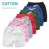 EISHOW 2-Pack Baby Boys Girls Shorts Cute Beach Short Pants Soft Cotton Shorts Active Jogger Bottoms with Drawstring Pockets (White,5-6Y,5 Years,6 Years) view 2